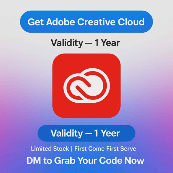 Adobe Creative Cloud All Apps Commercial Licence