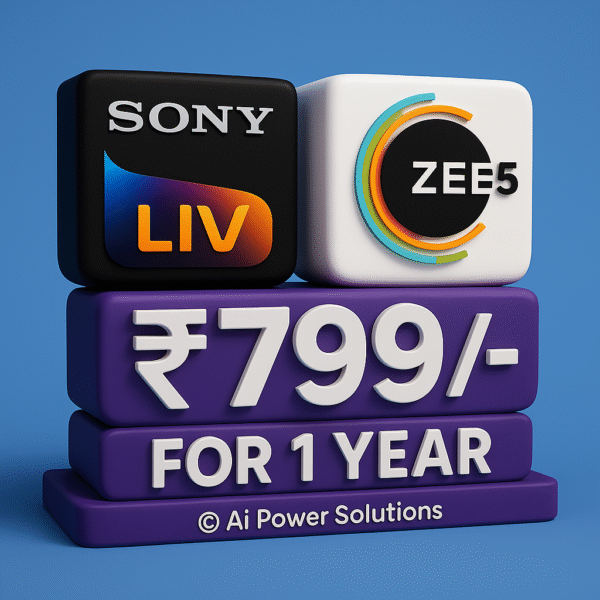 Zee5 Premium HD+ SONYLIV PREMIUM 4k