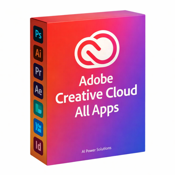 Adobe Creative Cloud All Apps Commercial Licence 2 month plan