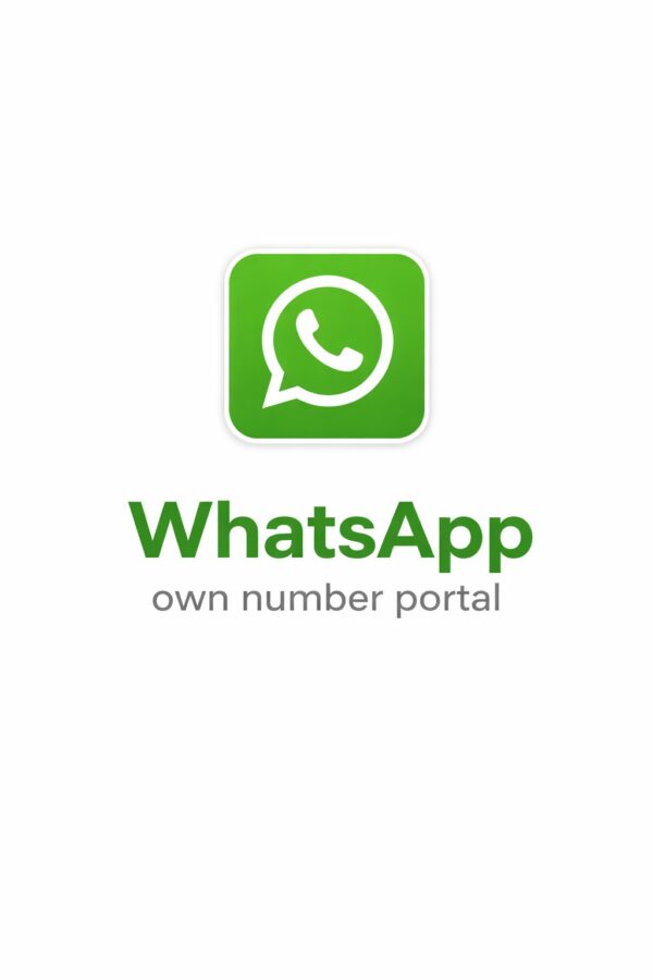 WhatsApp Own Number Portal - Buttons in Call to action