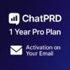 ChatPRD Pro – 1 Year – AI Power Solutions