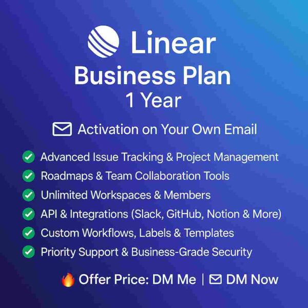 Linear – Business Plan (1 Year)