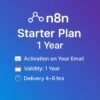 n8n Starter Plan – 1 Year – AI Power Solutions