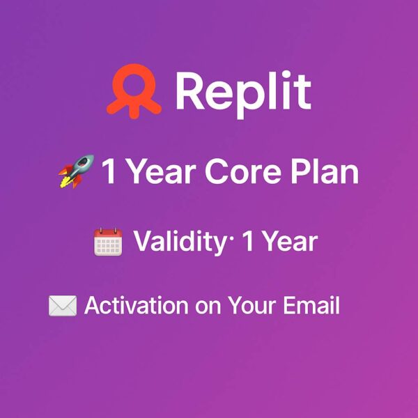 Replit – Core Plan (1 Year)