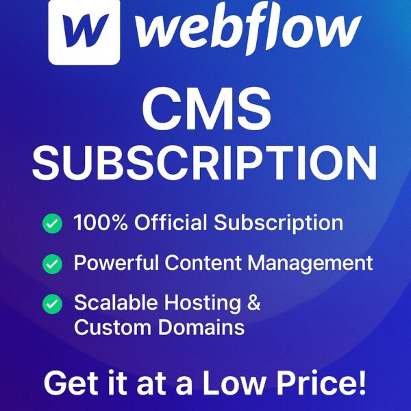 Webflow CMS sobscription