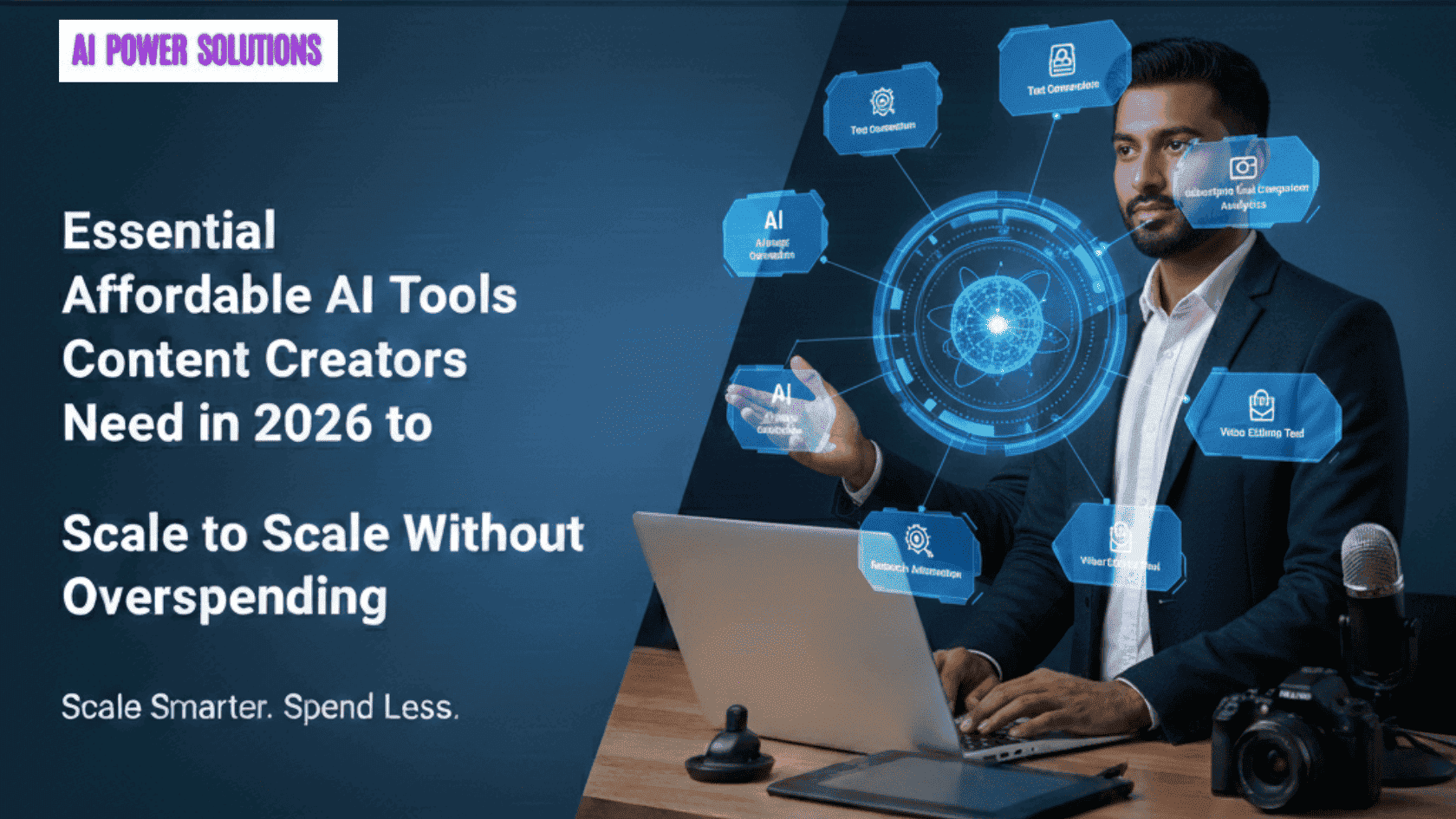 Affordable AI tools for content creators to boost productivity in 2026