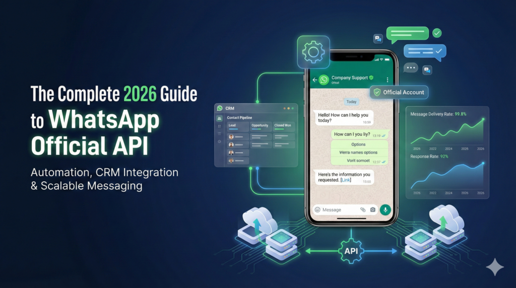 WhatsApp Official API: Complete 2026 Guide to Automation & CRM