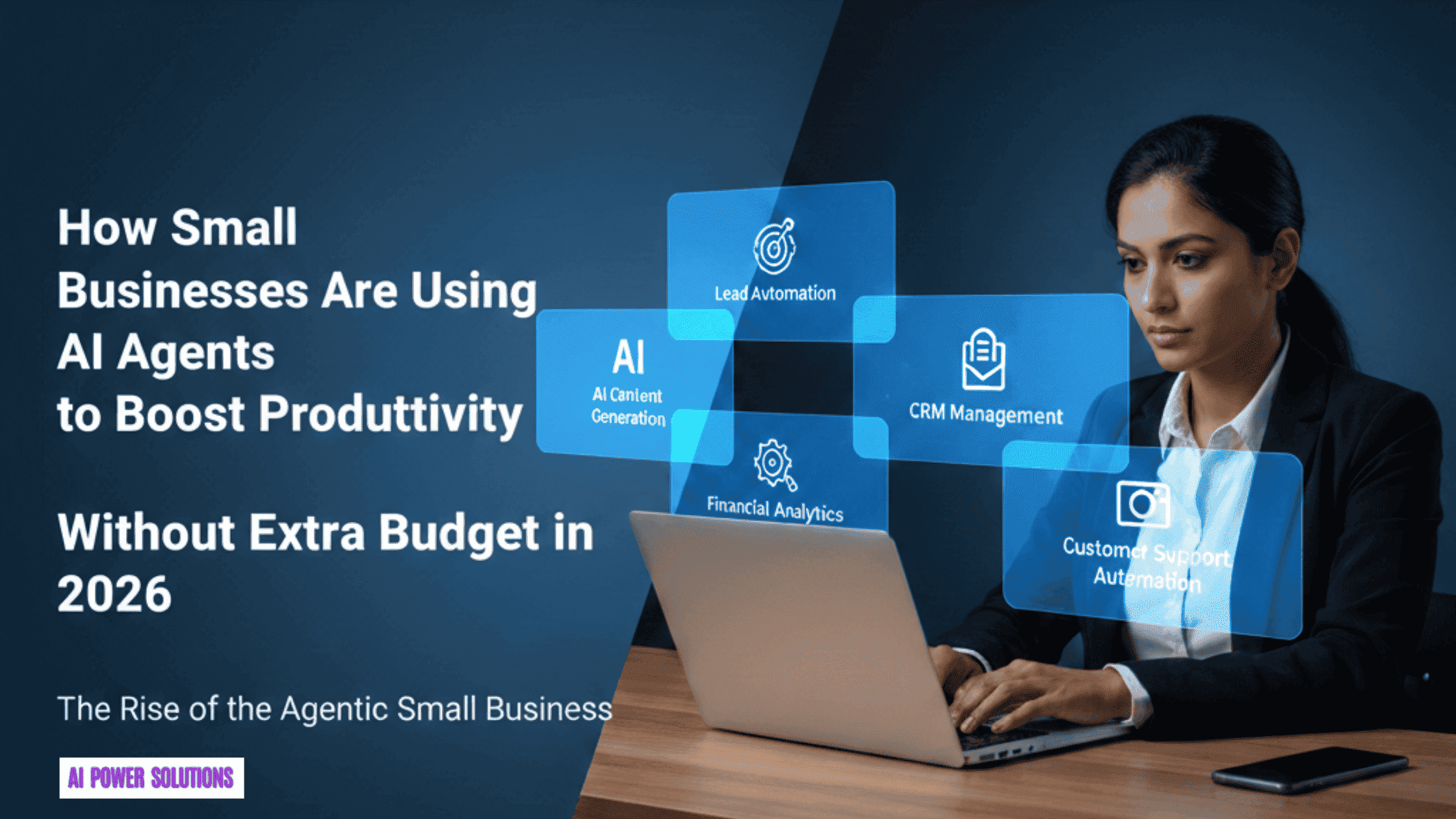 Small businesses using AI agents for productivity and automation in 2026