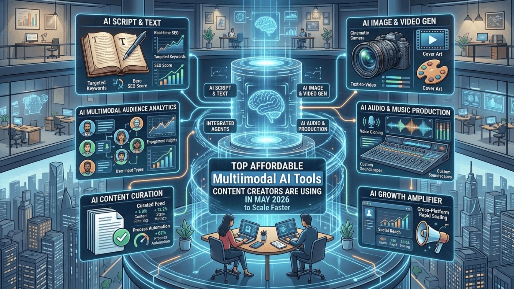 Multimodal AI tools for content creators 2026 helping scale content faster on a budget