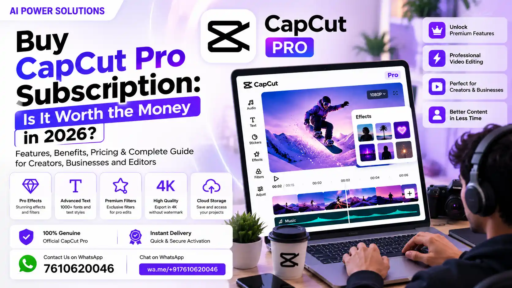 Buy CapCut Pro Subscription