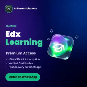 Edx learning – AI Power Solutions India