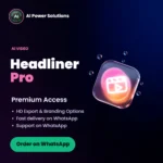 Headliner Pro โ AI Power Solutions India