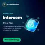 Intercom One Year Plan – AI Power Solutions India