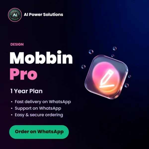 Mobbin – Pro Plan (1 Year) – AI Power Solutions India