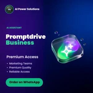 Promptdrive business plan – AI Power Solutions India
