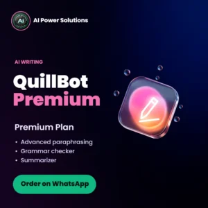 QuillBot Premium Premium Plan subscription in India – AI Power Solutions