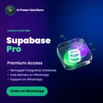 Supabase Pro – AI Power Solutions India