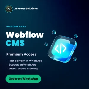 Webflow CMS Subscription – AI Power Solutions India