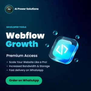 Webflow Growth – AI Power Solutions India