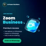 Zoom business licence – AI Power Solutions India